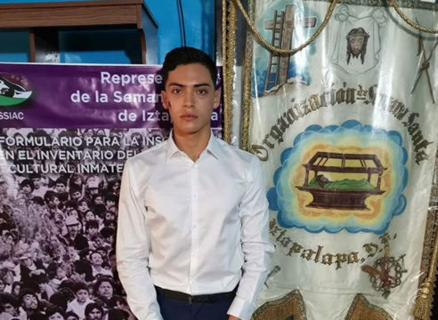 Este joven de 19 años es el nuevo Cristo de Iztapalapa 2020