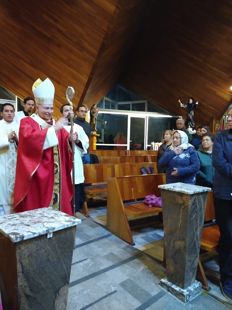 El Cardenal presidió la Misa este lunes 20 de enero. Foto: Héctor Martínez/Cortesía.