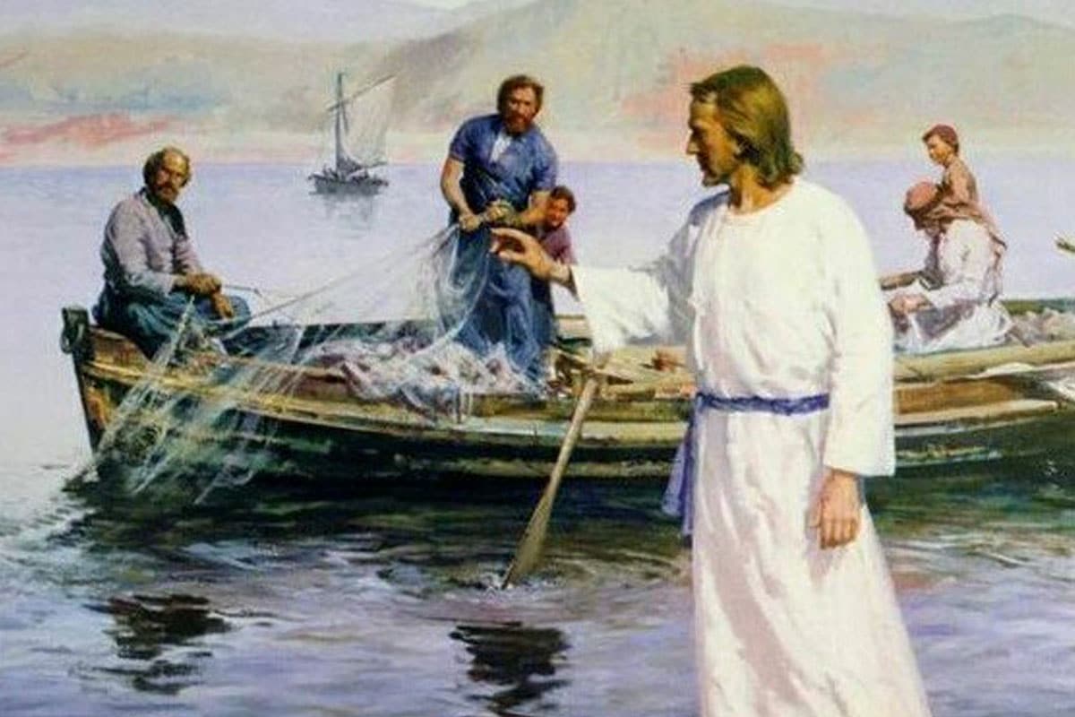 Jesús y sus discípulos. Foto Especial