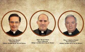 El Papa nombra tres obispos auxiliares para la Arquidiócesis de México