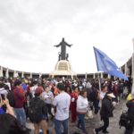 Jóvenes peregrinan al Cristo Rey para pedir por la paz en México