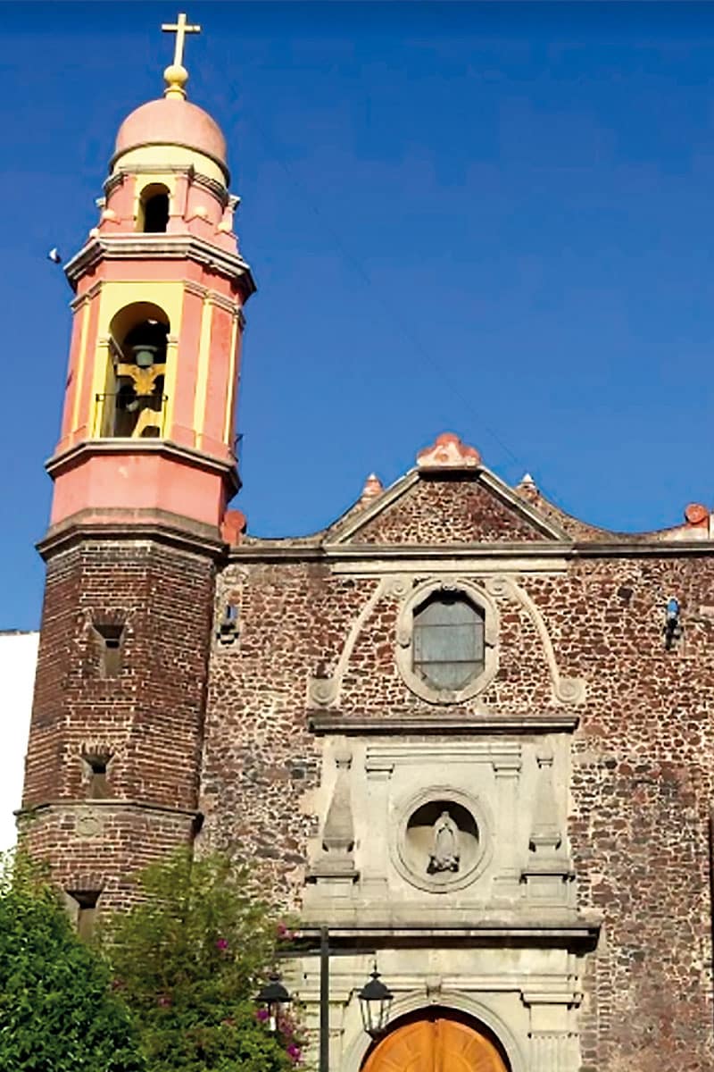Iglesia de Santa María la Redonda, en la colonia Guerrero.