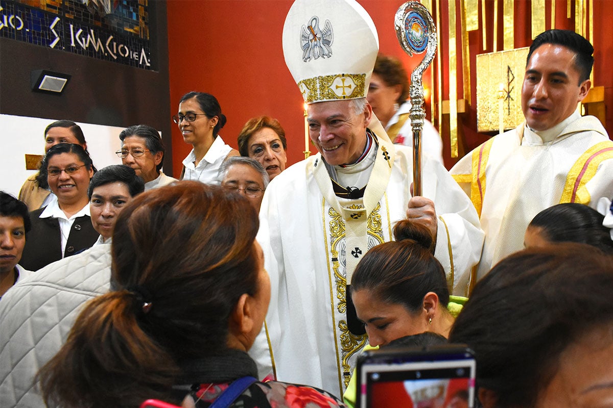 El Cardenal Carlos Aguiar Retes. Foto: Ricardo Sánchez