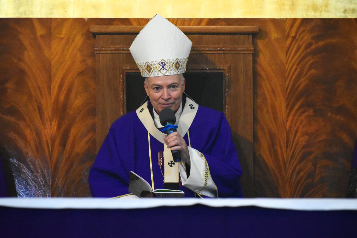 El Cardenal Carlos Aguiar. Foto: Ricardo Sánchez