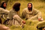 Jesús con sus discípulos