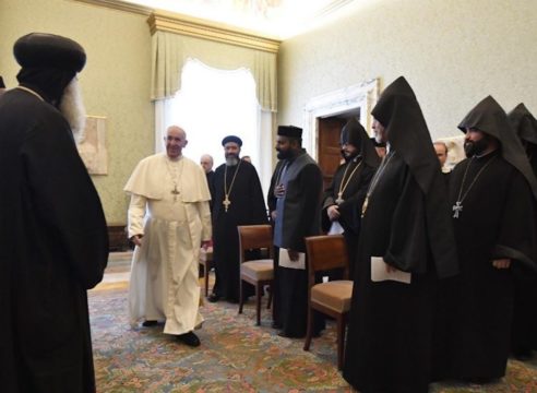 Papa a Iglesias ortodoxas: Dios está feliz por la fraternidad entre nosotros