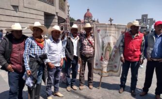 La peregrinación de jinetes a la Basílica de Guadalupe