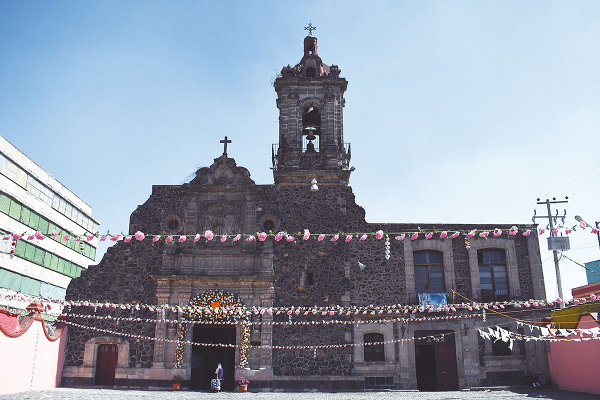 La Parroquia de Santo Tomás Apóstol "La Palma". Foto Ricardo Sánchez
