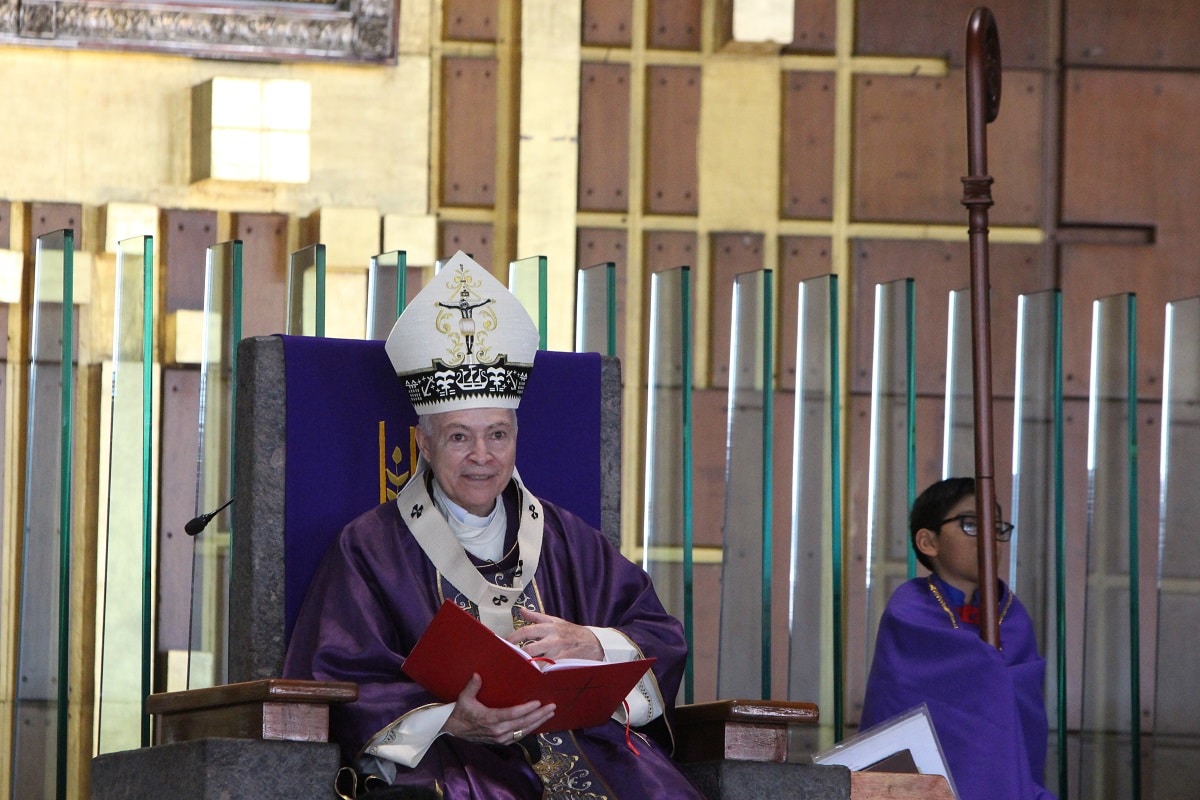 Homilía del Arzobispo Carlos Aguiar en el III Domingo de Cuaresma