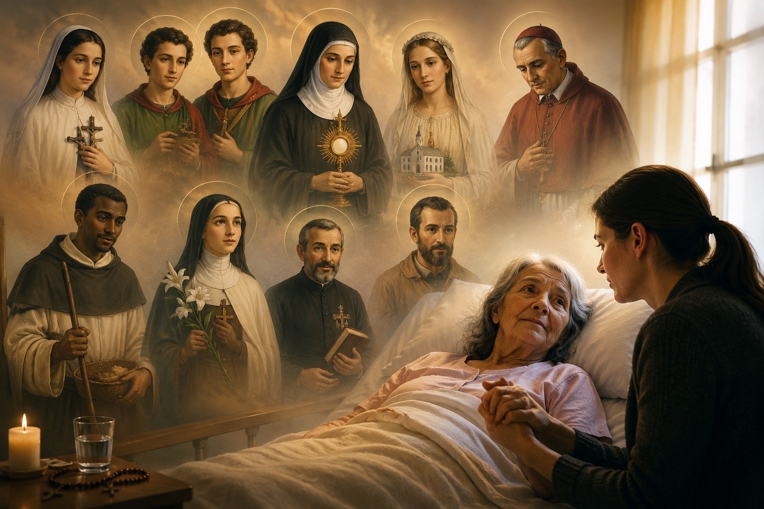 10 santos que interceden por los enfermos y les dan esperanza en la enfermedad