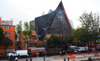 La Parroquia de Nuestra Señora Aparecida sobrevivió al incendio