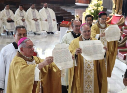 Con gran alegría, la Arquidiócesis recibió a sus tres nuevos obispos