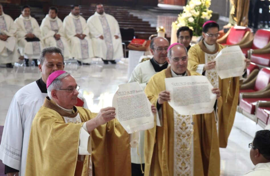 Con gran alegría, la Arquidiócesis recibió a sus tres nuevos obispos