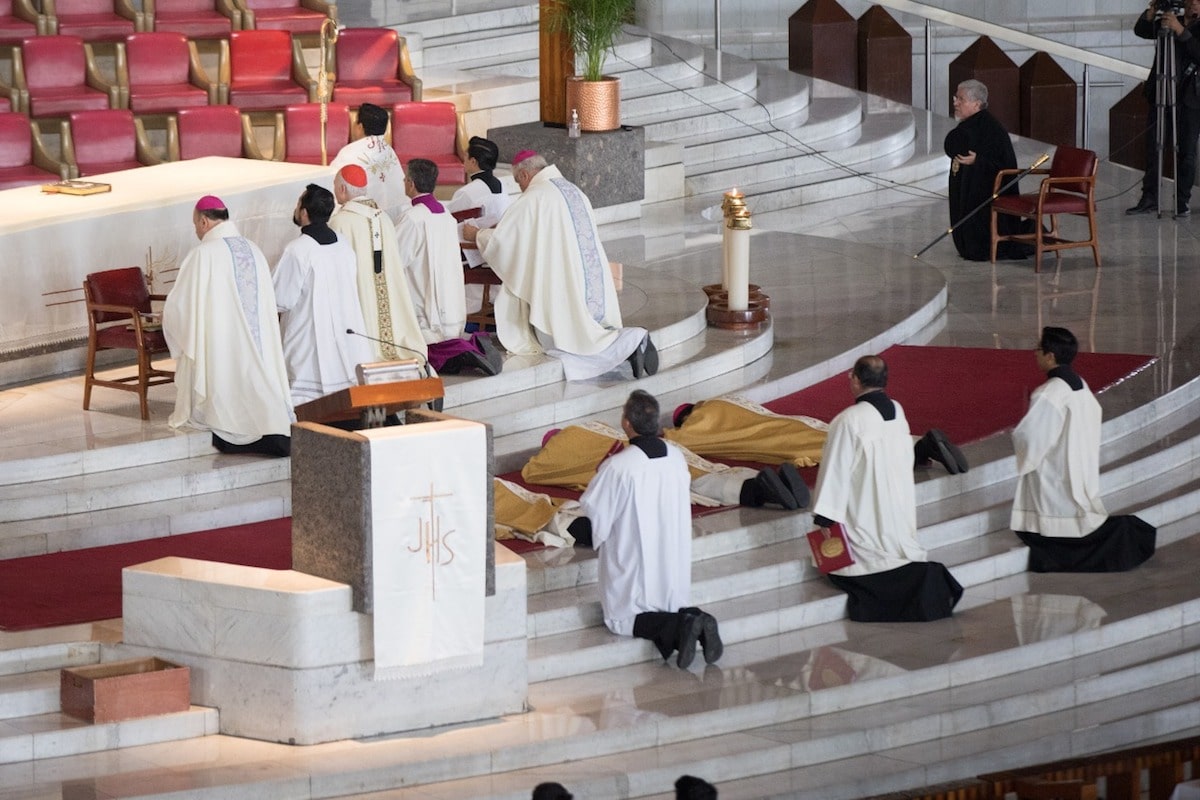 Ordenación episcopal de los nuevos obispos auxiliares. Foto: María Langarica
