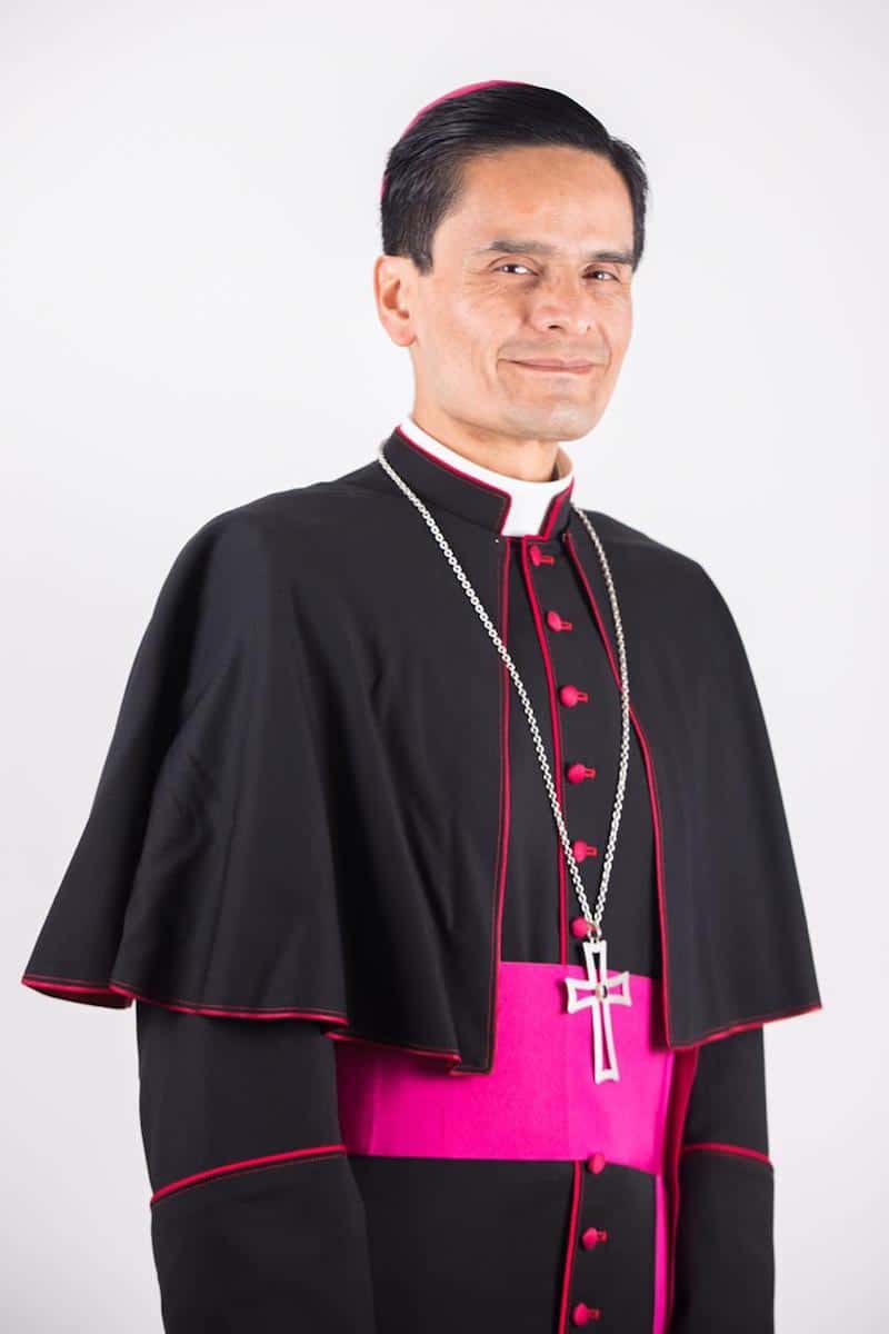 Monseñor Luis Manuel Pérez Raygoza, Obispo Auxiliar de la Arquidiócesis Primada de México. Foto: María Langarica