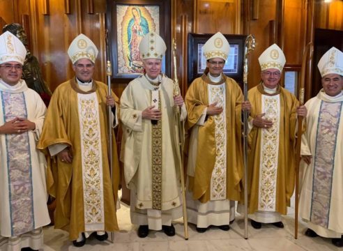 Obispos auxiliares transmiten Misa por internet a las 19:00 horas