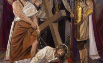 Viacrucis: Tercera Estación - Jesús cae por primera vez - Reflexión