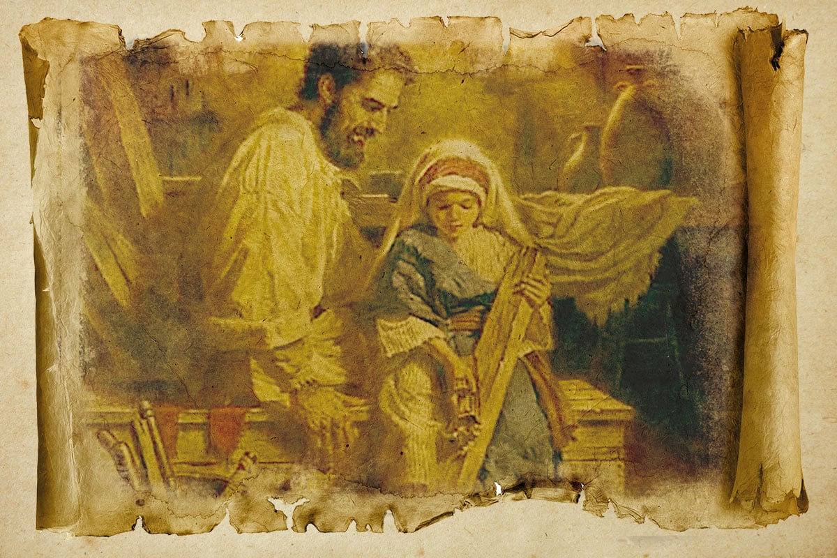 San José educó a Jesús con amor y respeto. Foto Especial