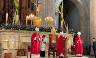 Así fue el Domingo de Ramos en la Catedral Metropolitana