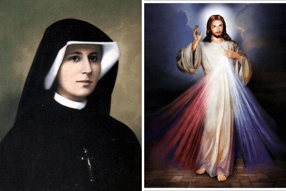 Santa Faustina escribió un diario con las revelaciones que le hizo Jesús. Foto Especial.