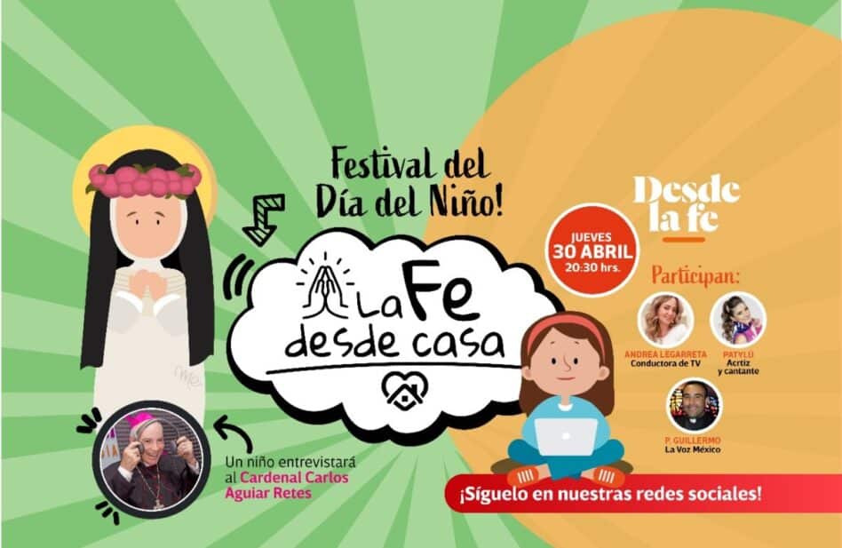 Celebra con nosotros el Día del Niño desde tu casa