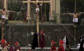 Pese al coronavirus, el Viacrucis de Iztapalapa se vivió con gran devoción