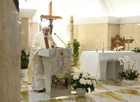 El Papa pide la gracia de la creatividad en momentos difíciles