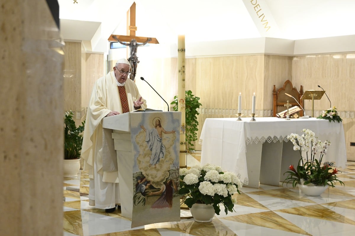 El Papa pide la gracia de la creatividad en momentos difíciles