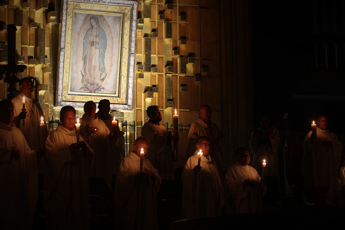 La Vigilia Pascual es la celebración litúrgica de Sábado Santo con  que conmemora la Resurrección de Jesús. Foto: INBG/Cortesía.