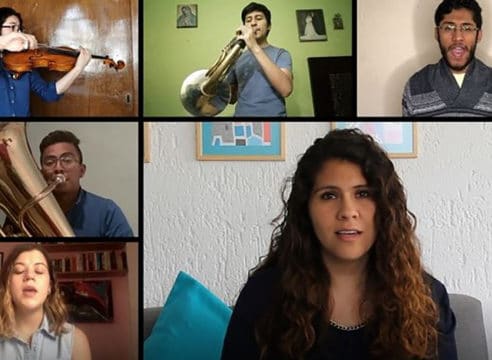 'Volveremos a empezar', una canción mexicana ante el coronavirus