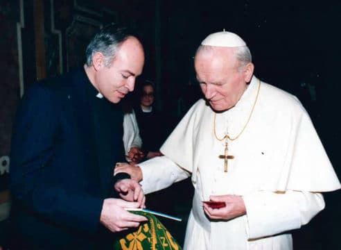 El amor por los jóvenes que san Juan Pablo II mostró a Carlos Aguiar