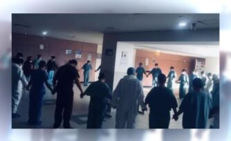 La fotografía que muestra la fe en un hospital COVID-19 de Tijuana