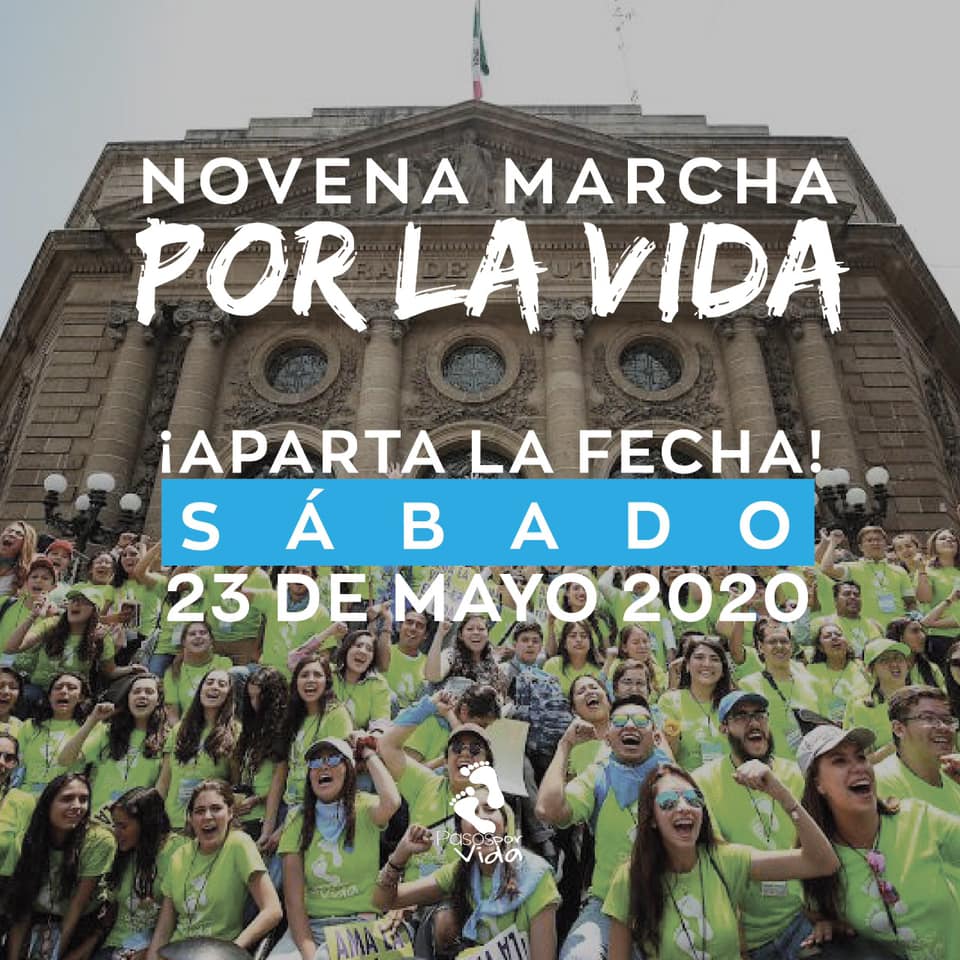 Novena Marcha por la Vida.