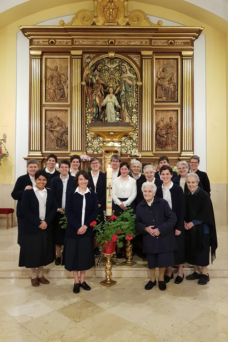 Misioneras Eucarísticas de Nazaret. Foto: Cortesía de la Congregación.