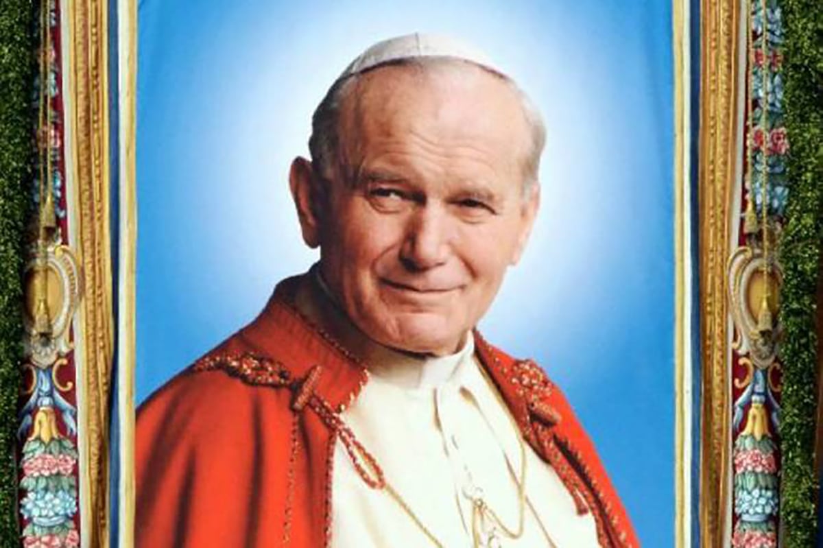 Juan Pablo II fue canonizado el 27 de abril de 2014. Foto: Vatican News.