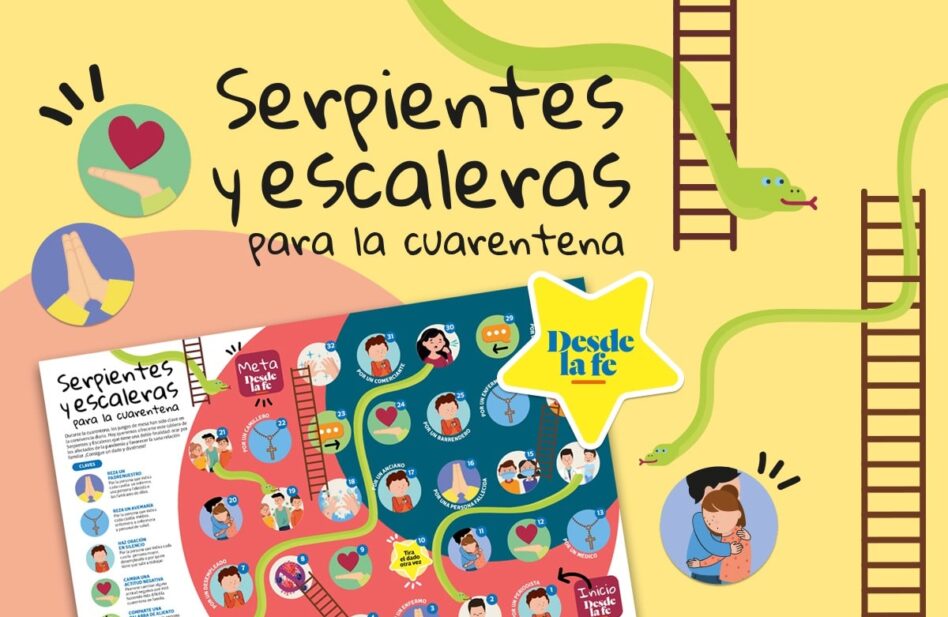 Descarga gratis ‘Serpientes y Escaleras’: juega y reza al mismo tiempo