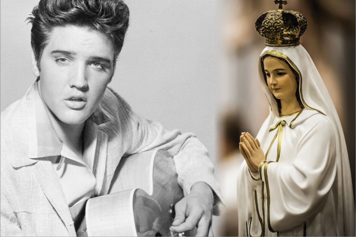 Sin ser católico, Elvis Presley grabó una canción dedicada a la Virgen de Fátima. Foto: DLF Especial