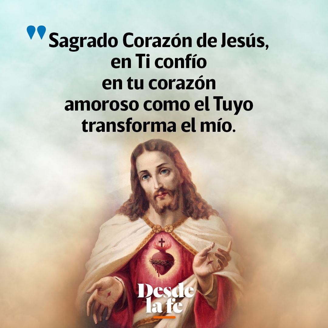 Jaculatoria al Sagrado Corazón de Jesús.