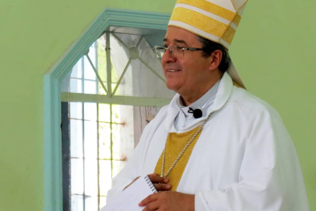 Mons. Joel Ocampo Gorostieta, Obispo de Ciudad Altamirano. Foto: Diócesis de Ciudad Altamirano/Cortesía.