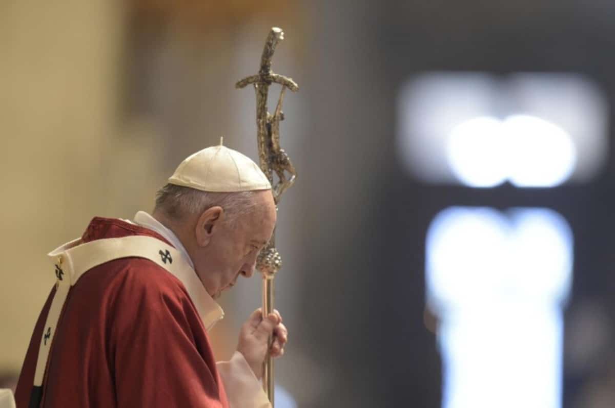 Papa Francisco en la Solemnidad de San Pedro y San Pablo.