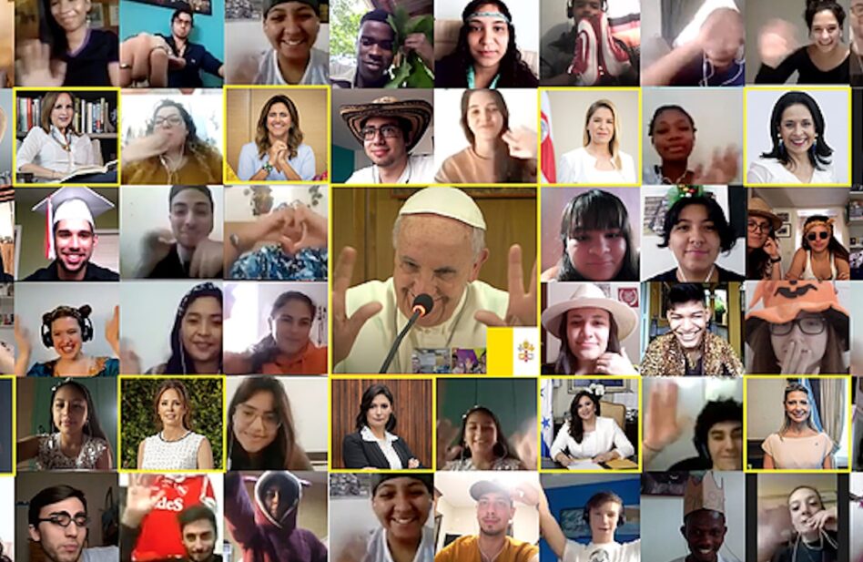 El Papa Francisco sostuvo ‘ciberencuentro’ mundial con jóvenes