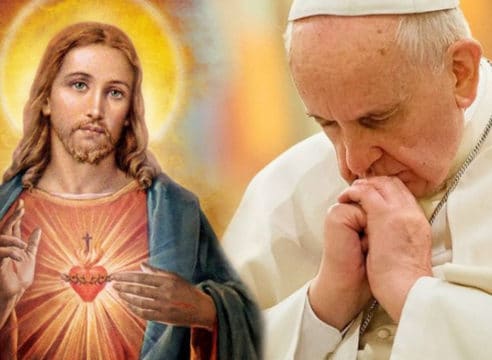 La oración del Papa Francisco al Sagrado Corazón de Jesús