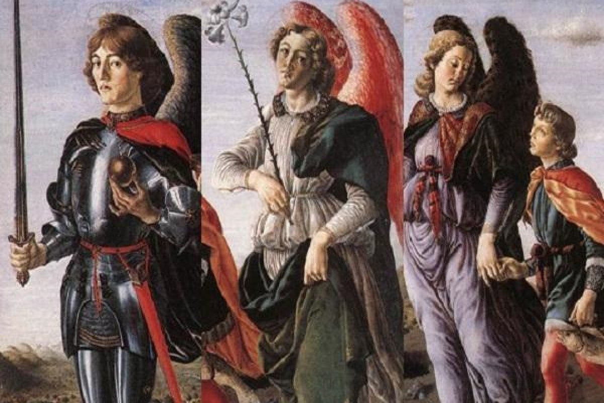 Los arcángeles Miguel, Gabriel y Rafael. Foto Opus Dei