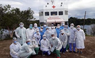 Barco hospital 'Papa Francisco' ha hecho "milagros" durante la pandemia