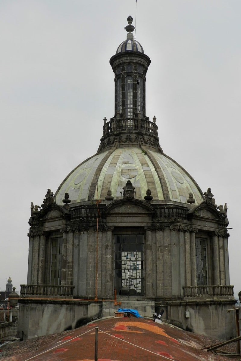 La cúpula de la Catedral Metropolitana. Foto Especial