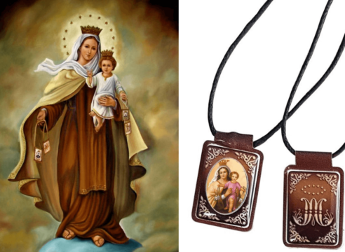 Promesas de la Virgen del Carmen para quienes usan el escapulario