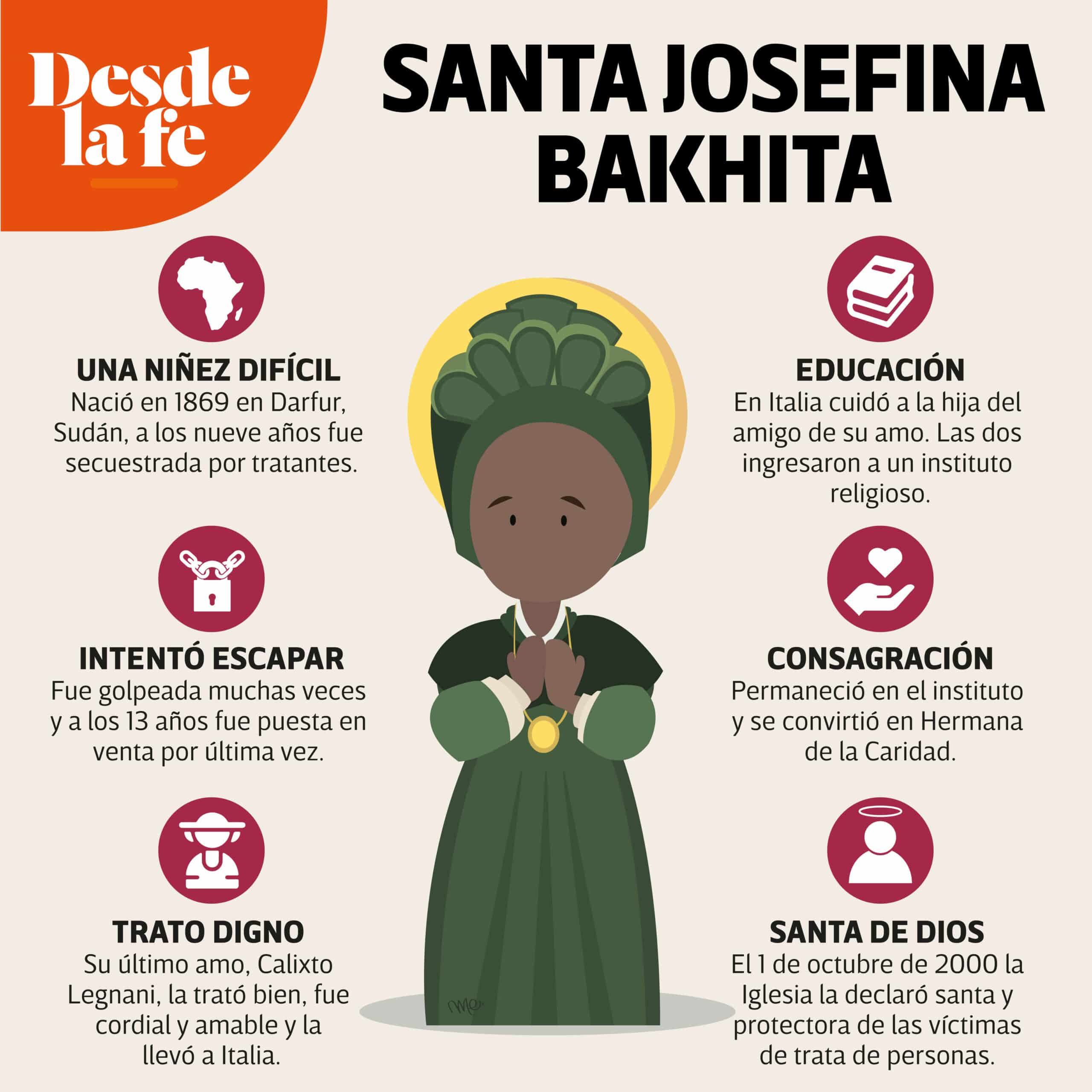 Santa Josefina Bakhita.