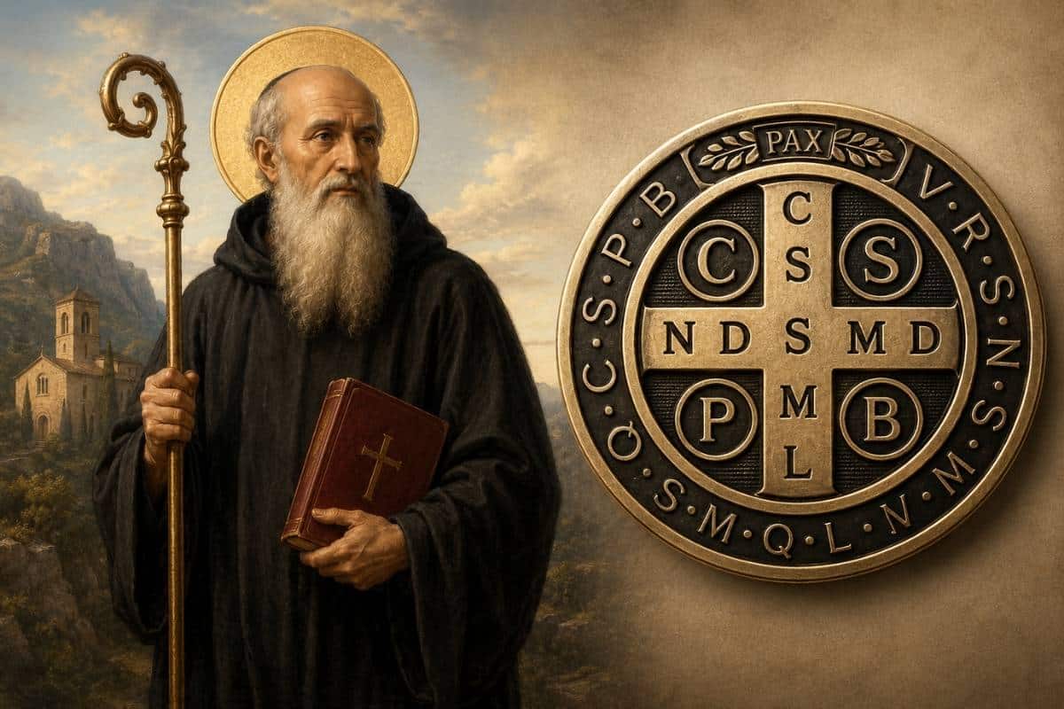 San Benito Abad: fundador de la vida monástica en Occidente