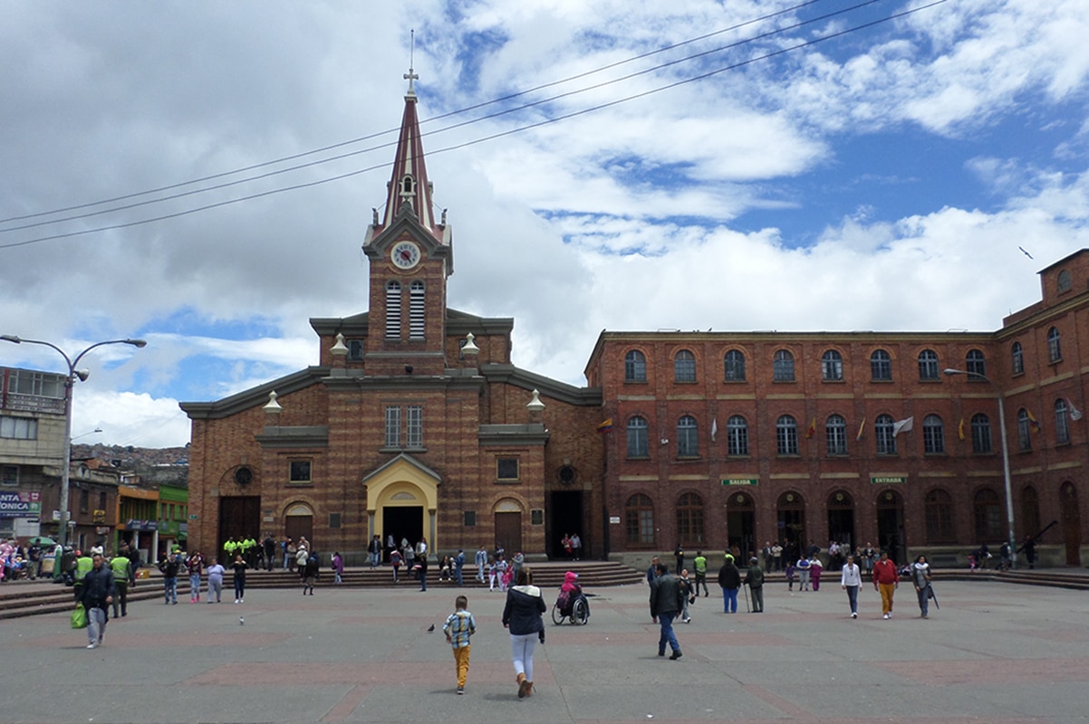 Santuario del Divino Niño en Bogotá. Foto: Wikimedia Commons.