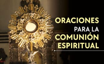 Oraciones para la Comunión Espiritual